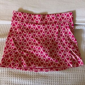 J.Lindeberg Pink Geometric Women's Skirt